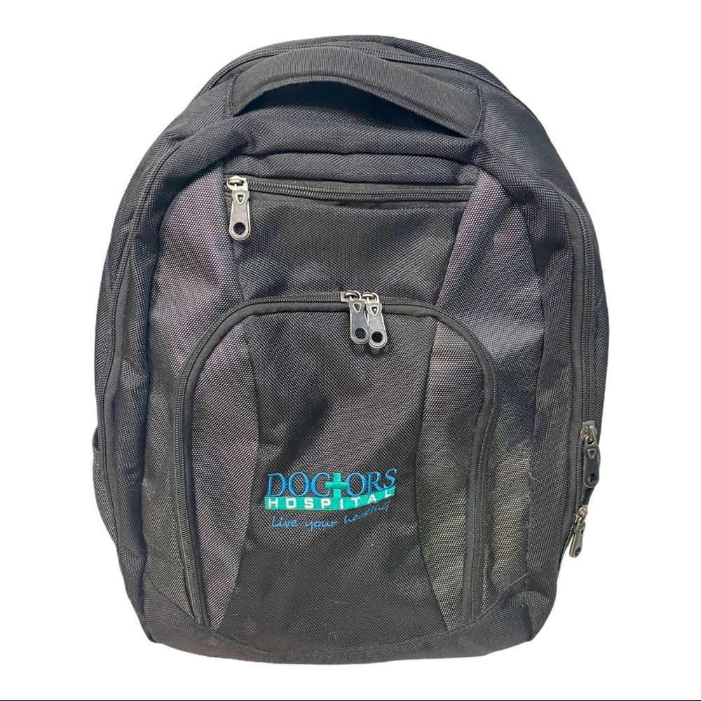 Sports Authority Branded XL Laptop Backpack EUC